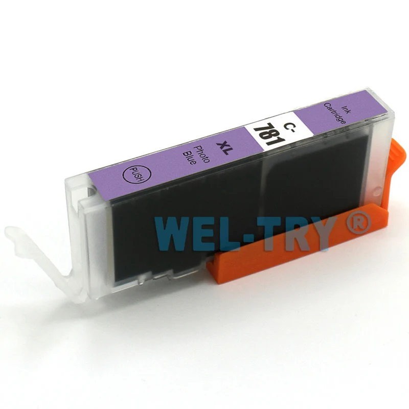 PGI-780 PGBK; CLI-781 картридж для Canon TS707 TR8570 TS8170 TS8270 TS9170, полные чернила с чипами