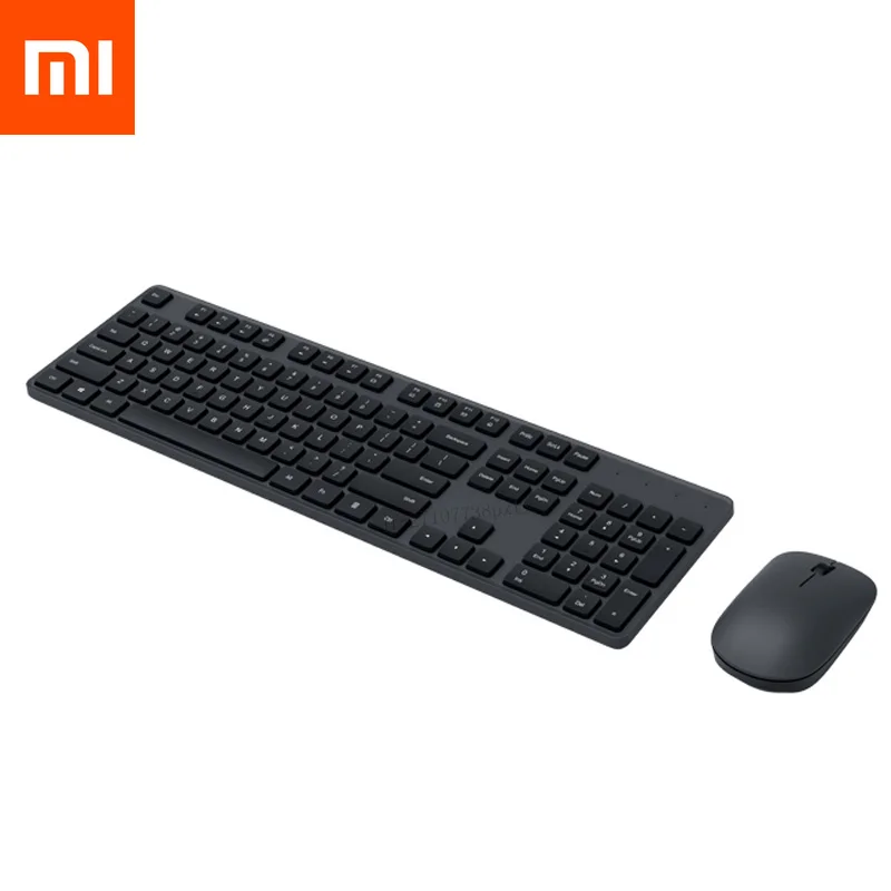 Оригинальный Xiaomi беспроводные клавиатуры и мыши комплект 104 ключей 2 4 ГГц Windows PC/MAC
