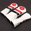 Golf Club #1 #3 #5 Wood Headcovers Driver / Fairway Rescue Woods / Hybrid PU Leather Head Covers Set Protector 5