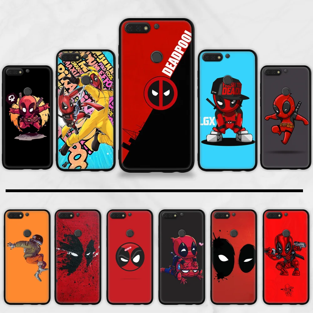 Чехол deadpool для Huawei Honor 7C 7A 8X 8A 9 10 10i Lite 20 NOVA 3i 3e | Мобильные телефоны и аксессуары