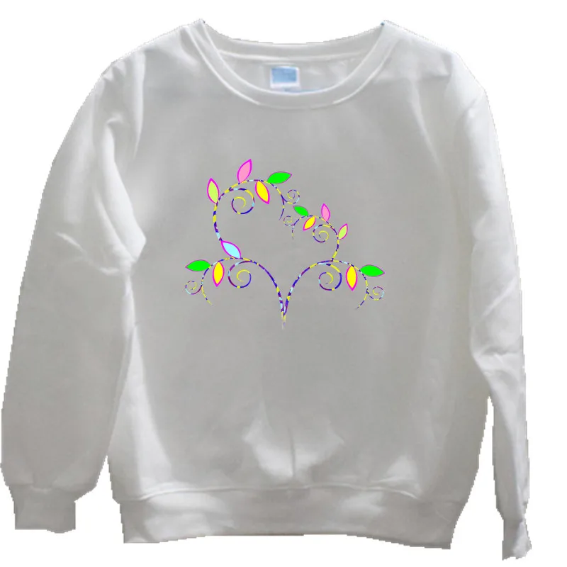 

Fashion new men and women pullover leaf print female autumn and winter pullover sports shirt hip hop pullover