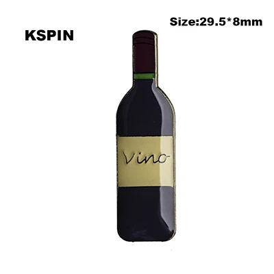 XY0041 Vino пивной Кубок гитара вертолет крест нагрудные булавки значок булавки красивые броши коллекционные монеты - Цвет: XY0041