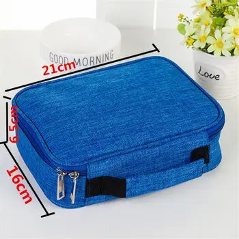 

Canvas School Pencil Cases for Girls Boy Pencilcase 72 Holes Pen Box Multifunction Storage Bag Case Pouch Stationery Kit XXUC