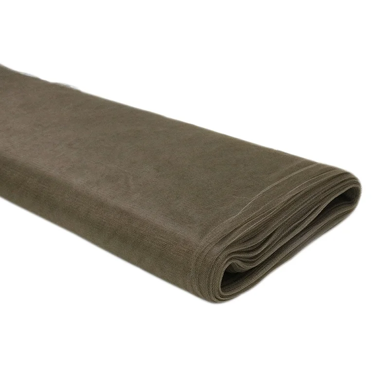 Болт Тюль 5" x40Yards ткань для юбки-пачки нейлон Pew Лук Свадебные вечерние украшения - Цвет: Chocolate