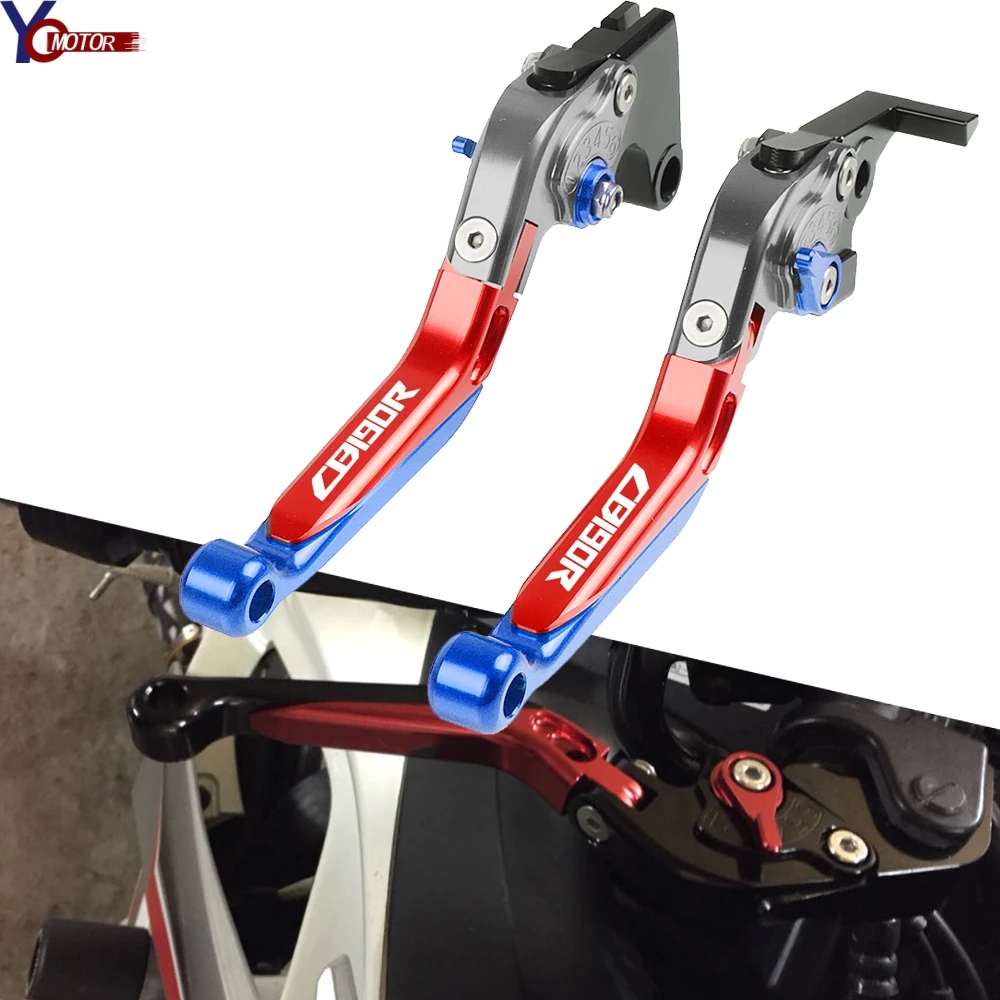 

For Honda CB190R CB 190 R CB-190R 2015 2016 2017 2018 Adjustable Racing Motorcycle Brake Clutch Levers Motorcycle Accessories