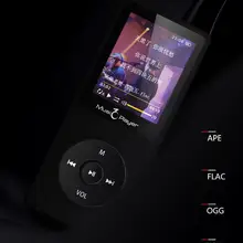 Портативный Ультратонкий HiFi MP3-плеер радио FM Запись электронная книга папка динамик Walkman