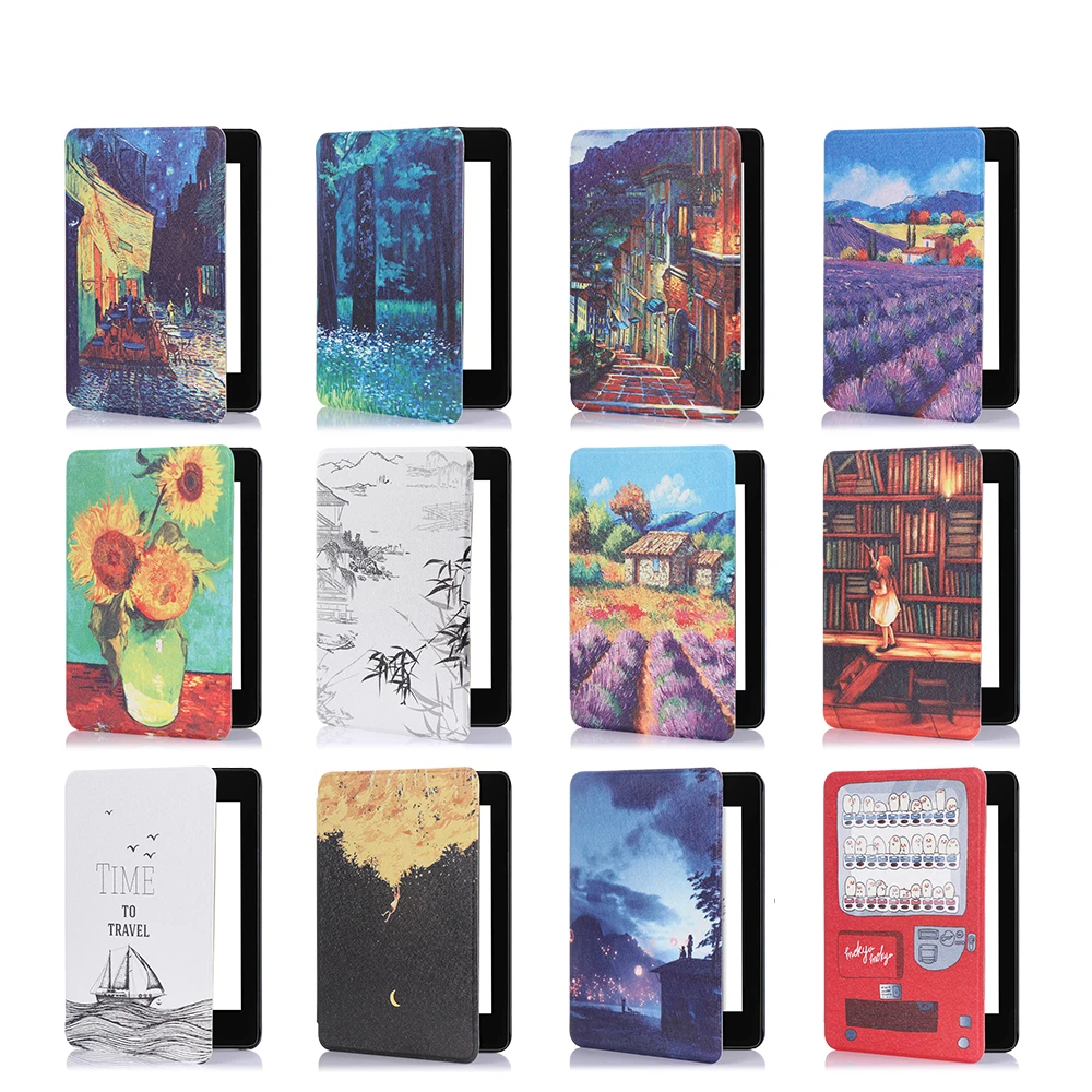 Ультратонкий чехол для Amazon Kindle Paperwhite новый модный с силиконовой рамкой