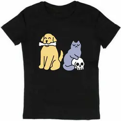 Хорошие собаки Bad Cat мужские футболки Высокое качество хлопок печати короткий рукав мужская футболка Повседневная Мужская s футболка 2019 Kawaii