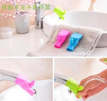 1pc Silicone Water Tap Extension Sink Children Hand Wash Device Extender Bathroom Kitchen Faucet Accessories | Дом и сад