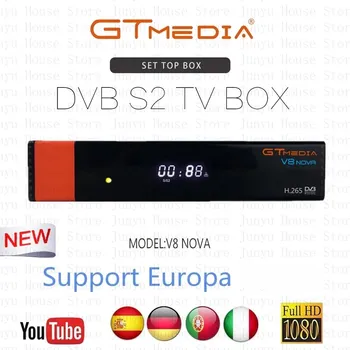 

Free Satellite decoder GTmedia V8 nova/honor Built in wifi H.265 1080P Same as GTmedia V9 Super Europe new gtmedia V8 X