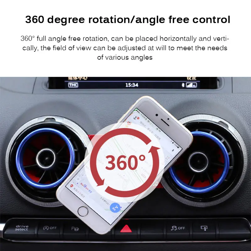 Поворотный на 360 градусов держатель мобильного телефона GPS аксессуары Подходит