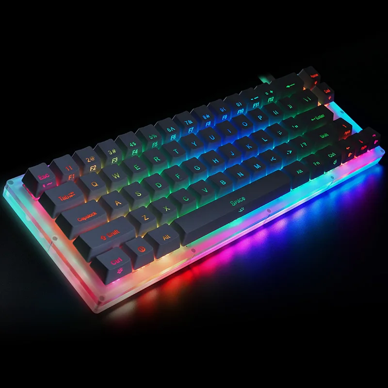 Womier 66 клавишная механическая клавиатура на заказ 65% PCB чехол с возможностью