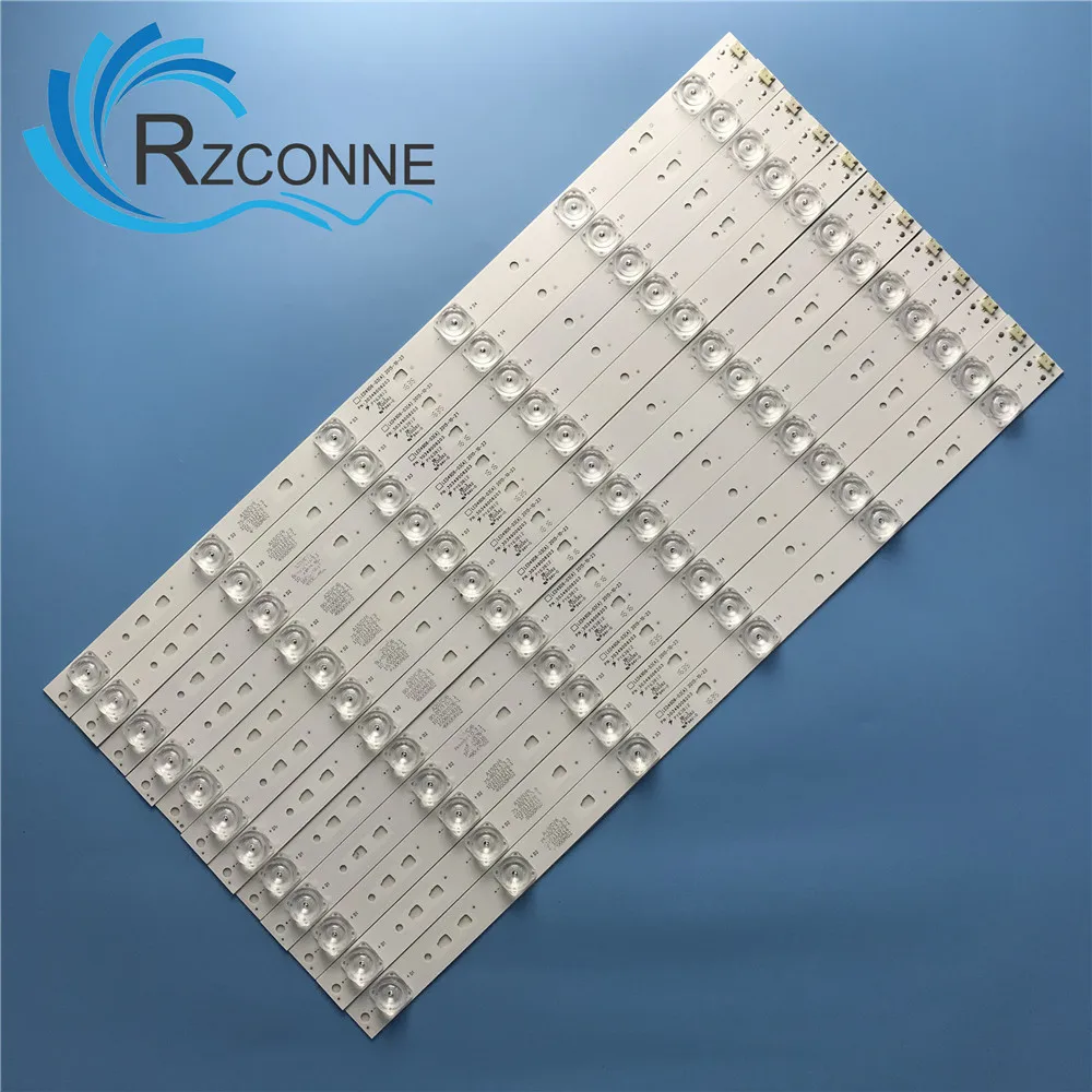 Tira de LED para iluminación trasera 6 lámpara para Haier 49 TV FD4951A-LU G49Y LED49D6-03(A) 30349006203 LED50D6-ZC14AG-03 LE50U6500TF