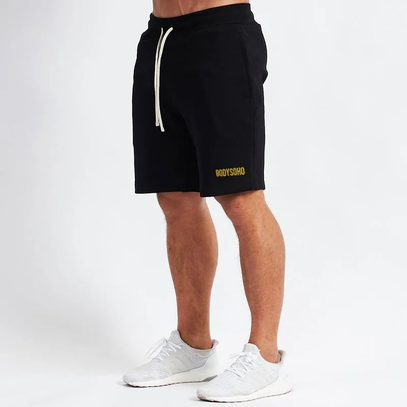 

New Men's Running Shorts, Fitness Sports And Leisure Pants Cotton Mens Plus Size Hip Hop Streetwear Sweatpants Summer 2019