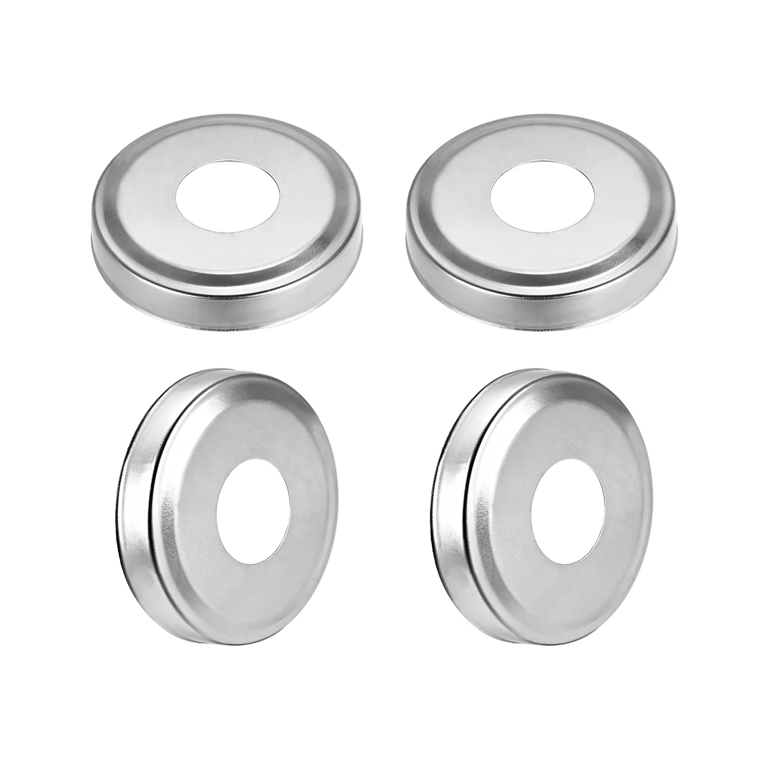 

uxcell 25mm Dia Escutcheon Cover Plate Base for Ladder Hand Rail Handrail Post Plate Guardrail 4pcs