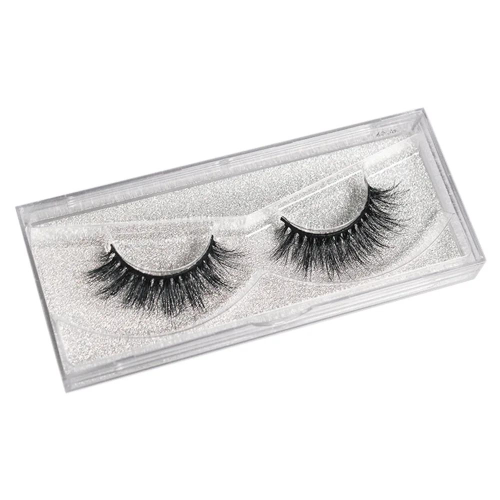 1 Pair 3D Natural Thick False Fake Eyelashes Extension long eyelashes Women's Fashion Makeup Beauty Extension ToolsF j1014
