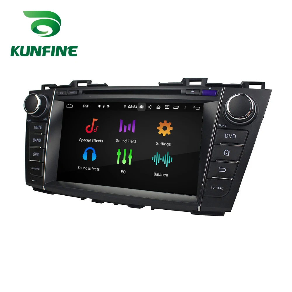 Android 9,0 Восьмиядерный 4 Гб ОЗУ 64 Гб ПЗУ автомобильный DVD gps мультимедийный плеер стерео для Mazda 5 2009-2012 радио головное устройство