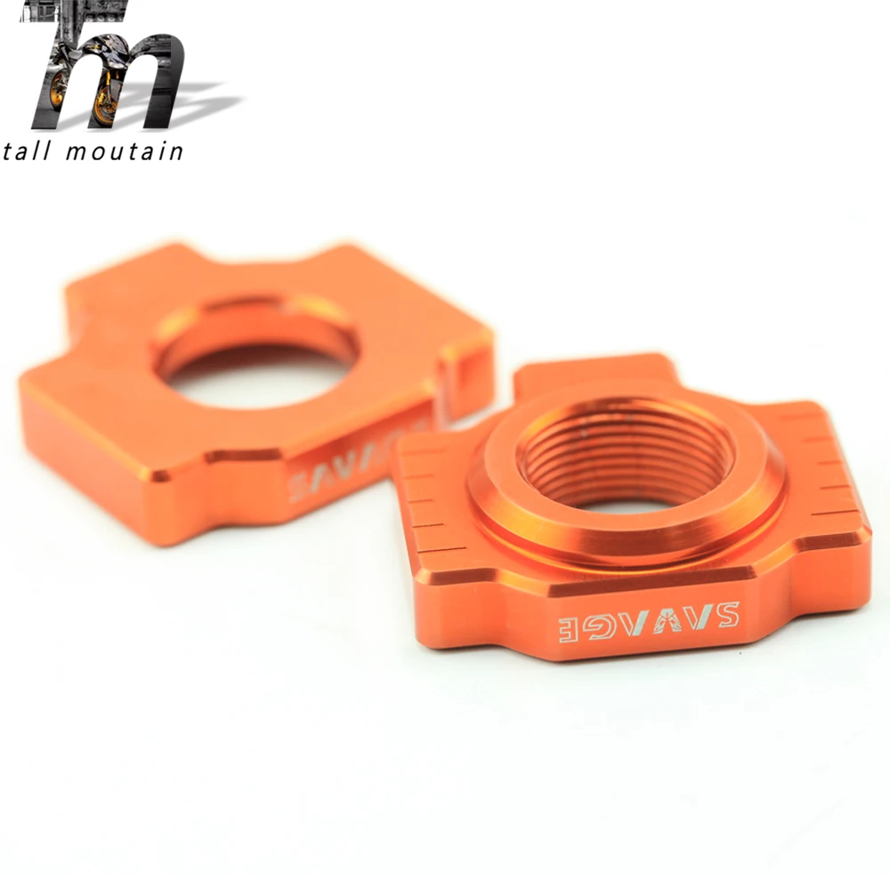 Chain Adjuster Regulator Sliders For KTM XC-W XCF-W EXCF EXC 525 520 500 450 400 350 380 300 250 200 125 Motorcycle Accessories
