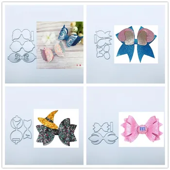 

Patterned Hat Bow Metal Cut Dies Stencils for Scrapbooking Stamp/Photo Album Decorative Embossing DIY Paper Cards
