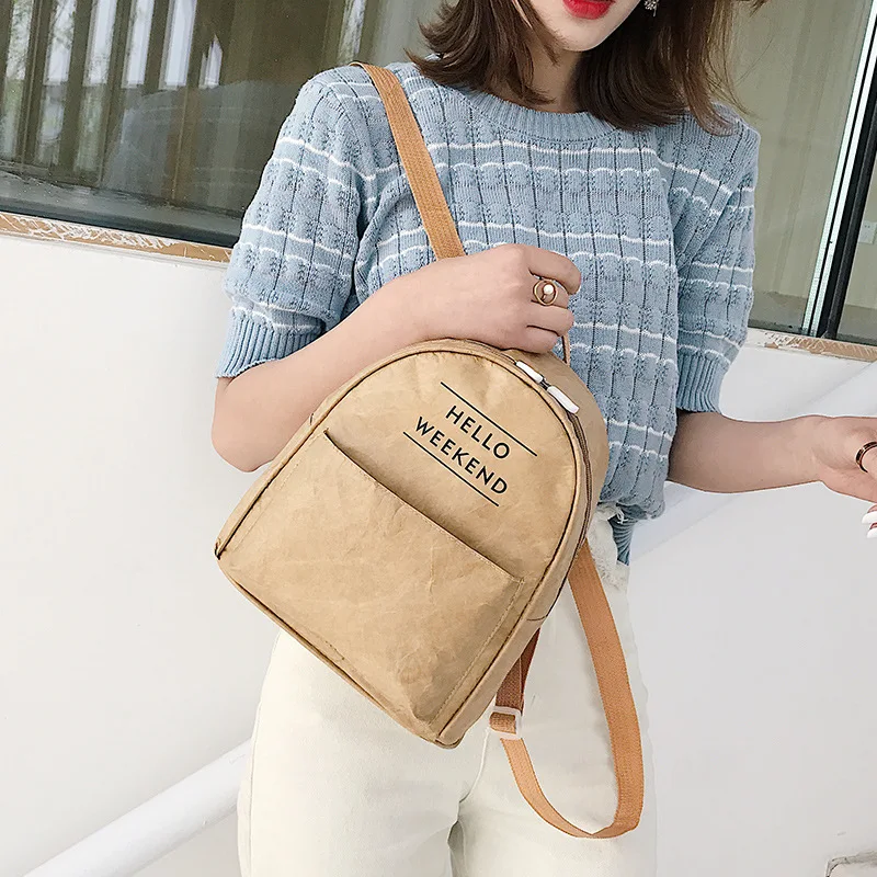  PUBGS Backpack 2019  Kraft Paper Bag Light Wear-resistant Waterproof