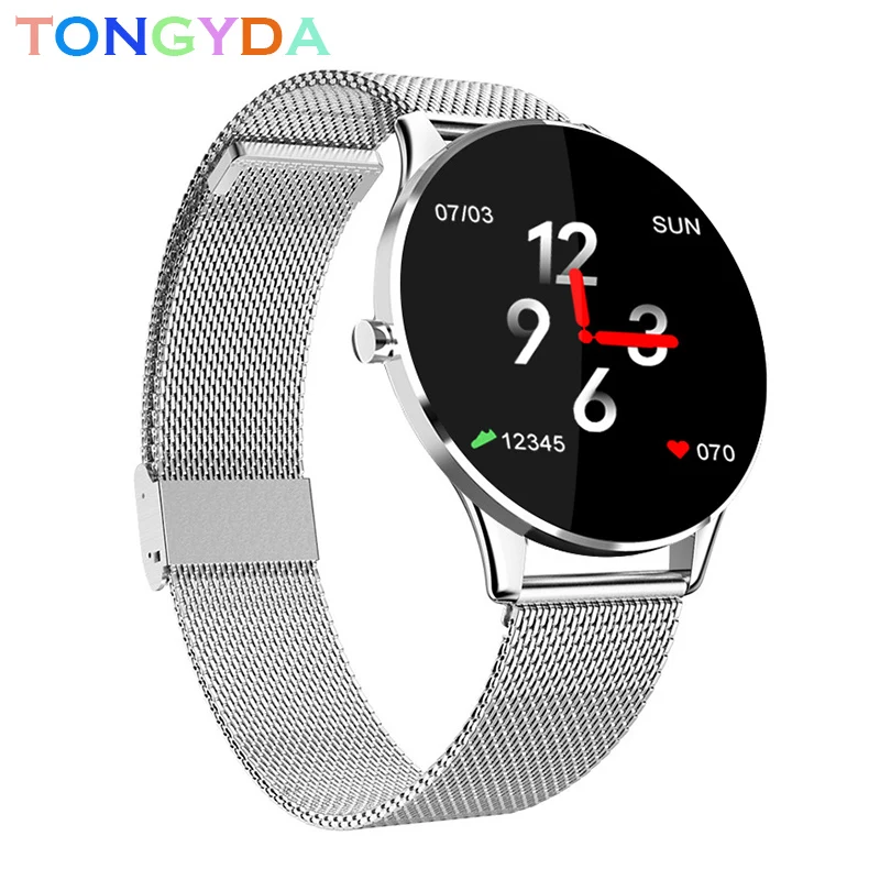 Fitness Tracker Wasserdicht Musik Steuer Smart Band 24 stunden Herz