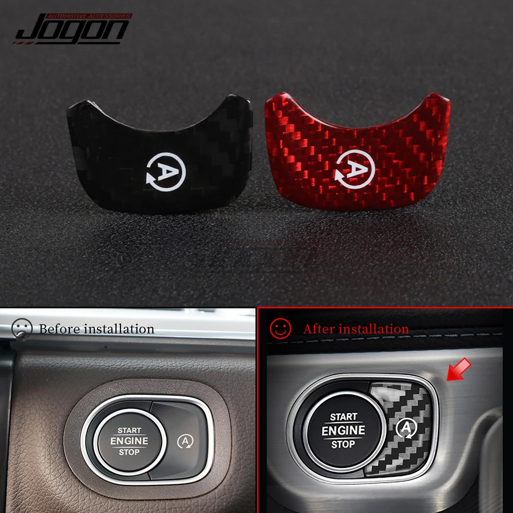 

Car Accessories For Benz G Class W464 GLS X167 GLE W167 2018-2020 Engine Start Stop Push Button Cover Sticker Trim