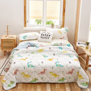 

Cartoon Summer Quilt Home Textiles Suitable for Children Boy Girl Kids Adult Blanket Comforter Free Shipping