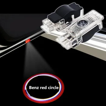 

LED Car Door Ghost Shadow Light Laser Projector Logo Decorative Lamp For Mercedes Benz W203 W209 W240 R171 R199 SLK CLK SLR AMG
