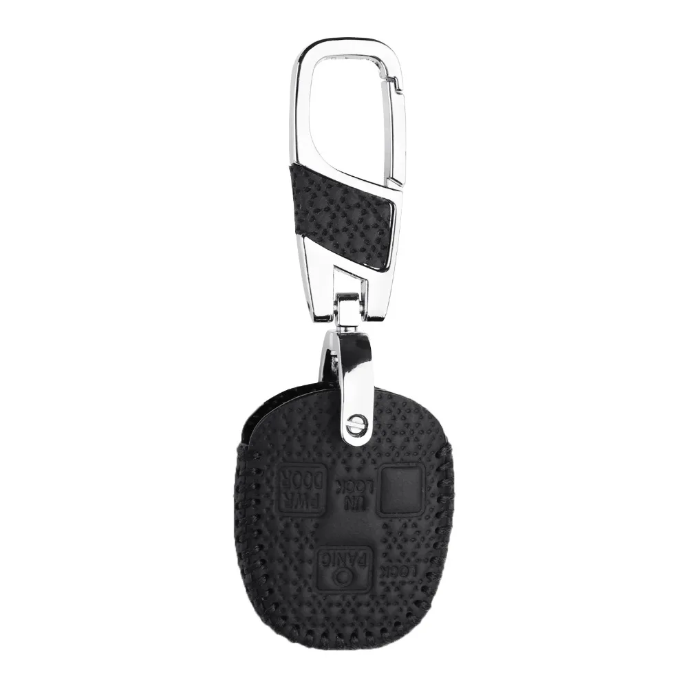 Чехол для ключей автомобиля из натуральной кожи для Lexus RX330 RX350 RX400h RX450h брелок для ключей с дистанционным управлением чехол для ключей аксессуары оболочка Fob