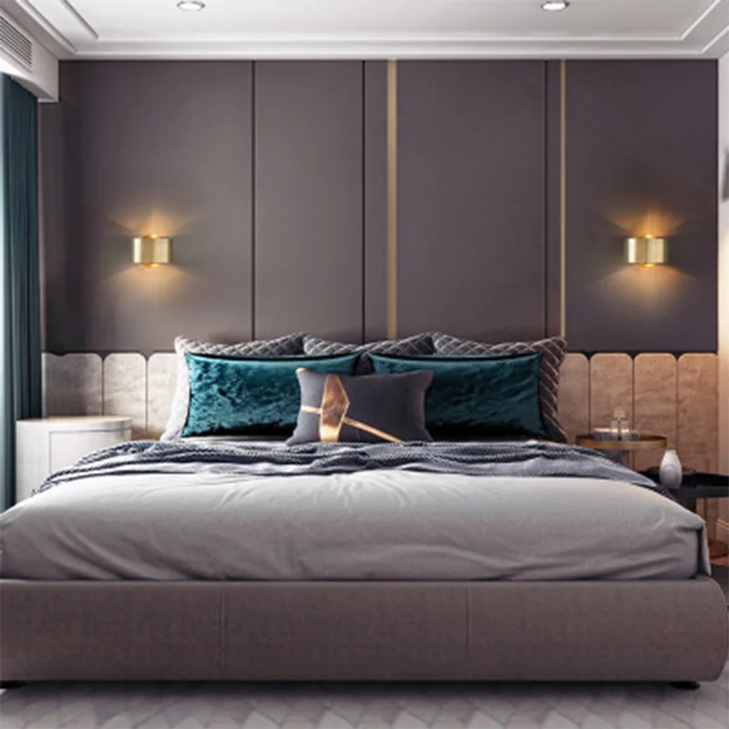 US $29.94 Modern Wall Lamp Led Lighting Living Bedroom Bedside Restaurant Decor Nordic Fixture Minimalist Golden Sconce Luminaire Lights