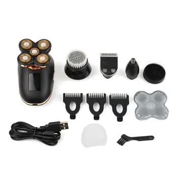 

Professional 5 in 1 Electric Hair Clipper Beard Trimmer Barber Groomig Shaver new