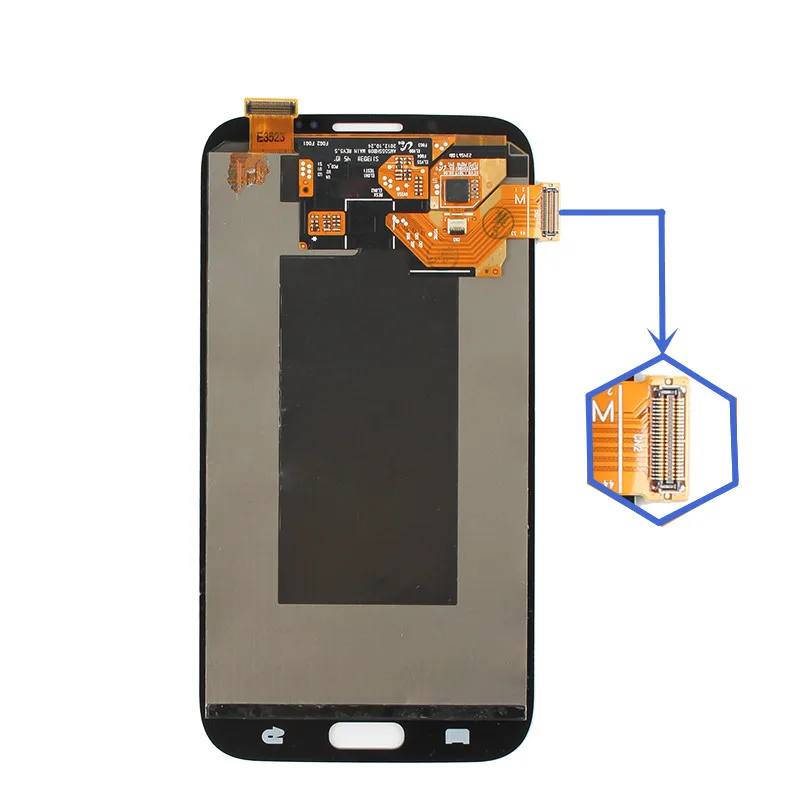 Супер AMOLED 5,5 ''lcd для samsung Galaxy Note 2 lcd N7100 Note2 N7105 дисплей кодирующий преобразователь сенсорного экрана в сборе запасные части