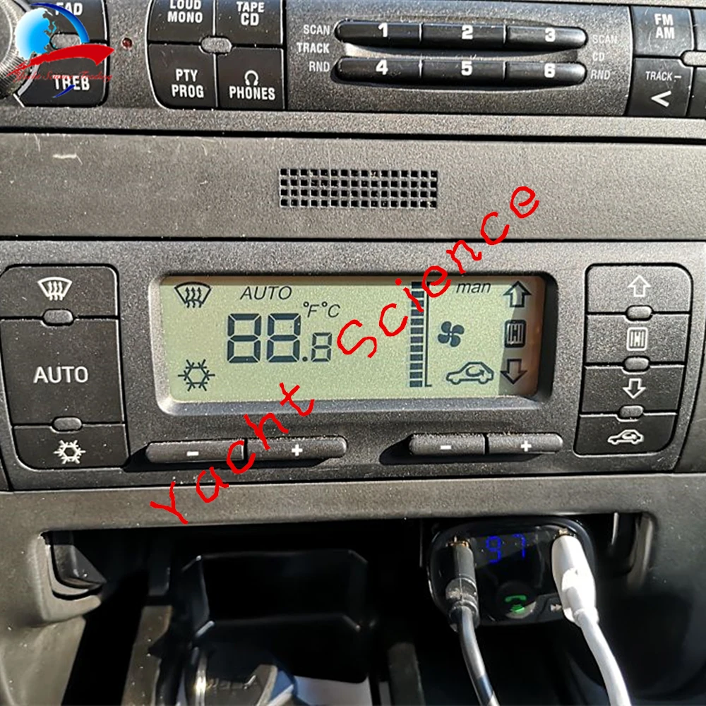 Air Conditioning LCD Screen Display Heating Climate Control Panel For Seat Leon Toledo Pixel Repair lcd display navigation touch screen