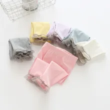 Новые Летние Стильные кружевные леггинсы-капри ярких цветов в Корейском стиле для девочек