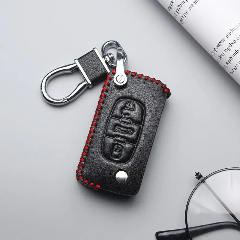 Для peugeot 307 206 207 407 308 301 3008 406 408 607 208 508 автомобильный брелок для ключей чехол, накладка, авто стиль