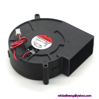 

Brand new 9733 9cm centrifugal blower PMB2497PYB3-AY 24V 3.8W 2wires cooling fan~
