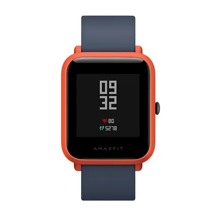 Amazfit bip Смарт часы gps Smartwatch Android iOS монитор сердечного ритма глобальная версия английский/испанский/русский A1608 - Цвет: Bip-orange