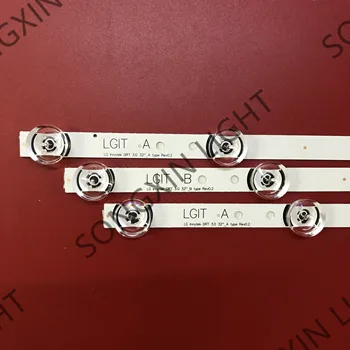 

LED backlight strip 6 lamp for LG 32"TV 32MB25VQ 6916l-1974A 6916l-1981A lv320DUE 32LF580V 32LB5610 innotek drt 3.0 32 32LB582V