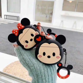 

For Huawei Freebuds 3 Cute Cartoon Mickey Minnie Earphone Case For FreeBuds 3 Pro Soft Silicone Bluetooth Wireless Headset Cover