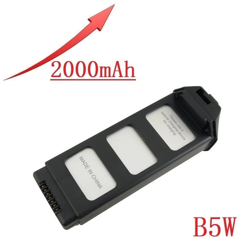 

Upgrade 2000mAH 7.4V LiPo Battery For JJRC X5 Pro MJX R/C Bugs 5W B5W RC Quadcopter Spare Parts 7.4v Rechargeable Battery 1pcs