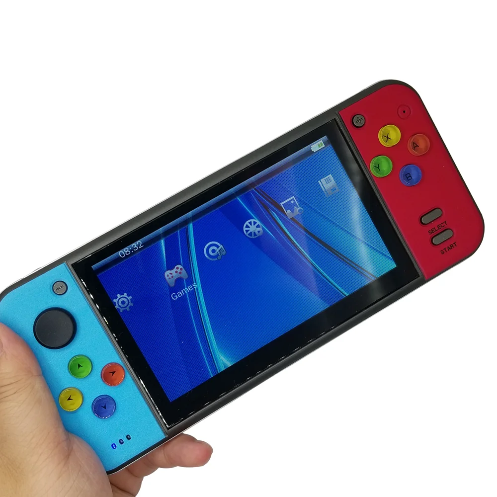 Top Brand Handheld 5 inch Portable Game Console 8G/40G with 2000 free games Arcade Video Game Machine support Hd-mi TV Out