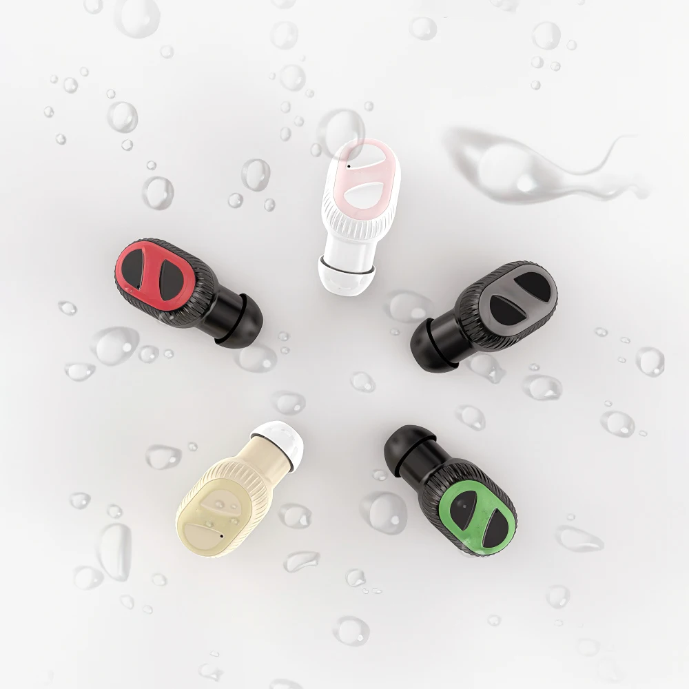 Mini In Ear Bluetooth V5 0 Wireless Earphone Earbuds Headsets Sport HIFI Stereo With Mic For Xiaomi Mi 9 iPhone 7 Plus Universal