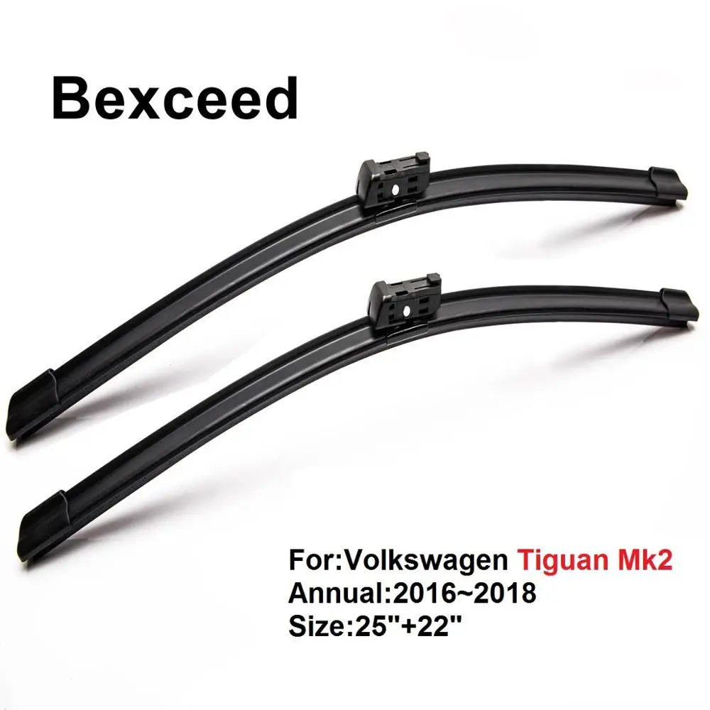 Для Volkswagen Tiguan Mk2 Bexceed Дворники для лобового стекла лезвие 2"+ 22"