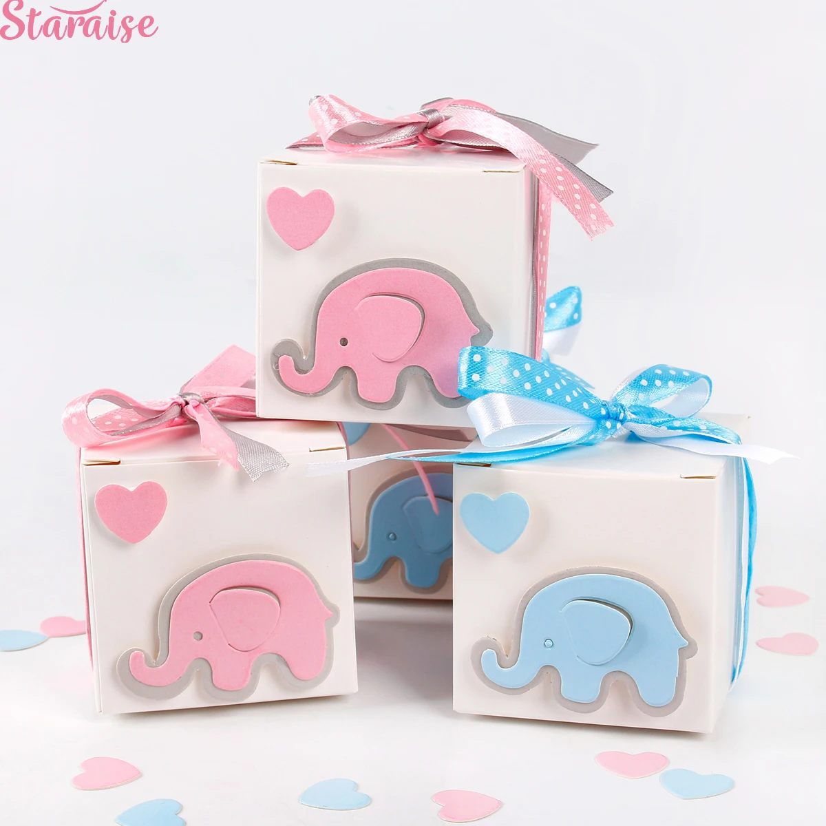 Staraise DIY мультяшная коробка для конфет с животными для вечеринки в честь Дня Рождения, коробка для подарочных коробок на свадебную вечеринку, украшение для дня рождения