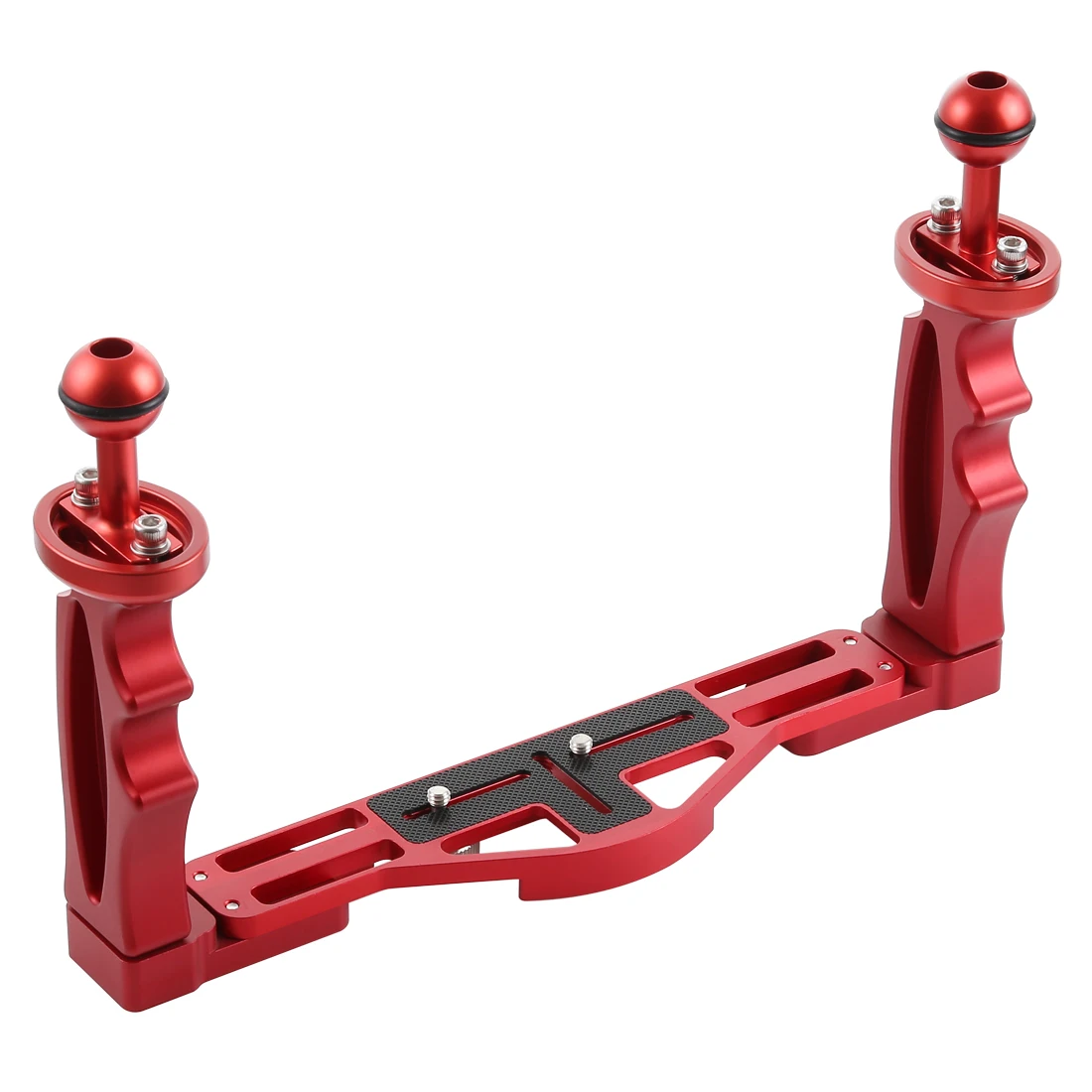  PULUZ Handle Aluminium Alloy Tray Stabilizer Rig for Underwater Camera Housing Case Diving Tray Mou