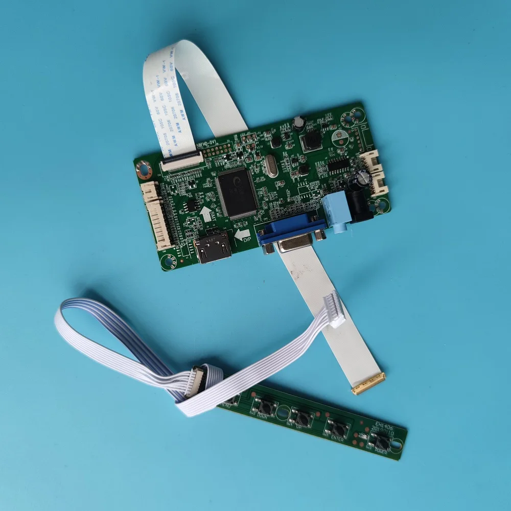 

Комплект для LP156WFC SP 1920X1080, панель экрана, совместимая с HDMI, дисплей VGA, 30-контактный EDP-драйвер, плата контроллера, СВЕТОДИОДНЫЙ монитор, ЖК-дисплей