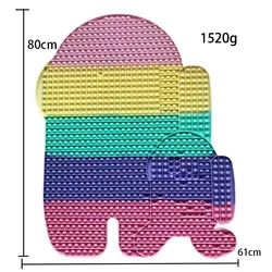 Juguete antiestrés para niños, juguete gigante de 30 80cm, antiestrés, gran regalo