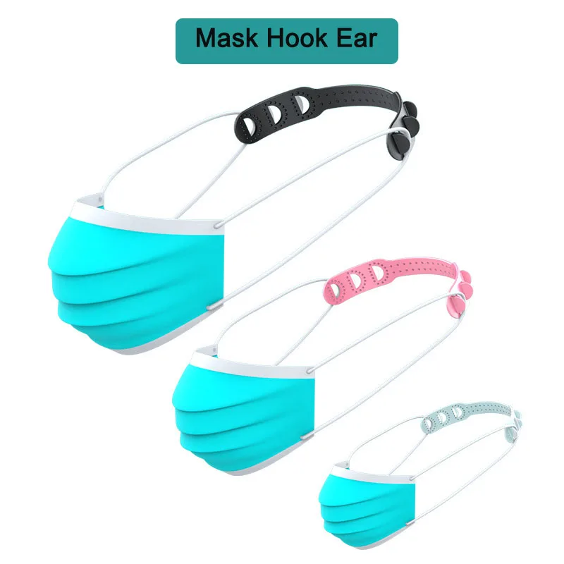 

1PCS Adjustable Universal Disposable KF94 KN95 Mask Dust Masks Artifact Anti Lock Mask Ear Protection Mask Hook Ear Protective