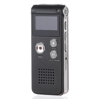 

Mini Dictaphone Digital Audio Voice Recorder USB LCD Voice Recorder Flash Drive up to 4GB/8GB With WAV MP3 Player Voice Recorder