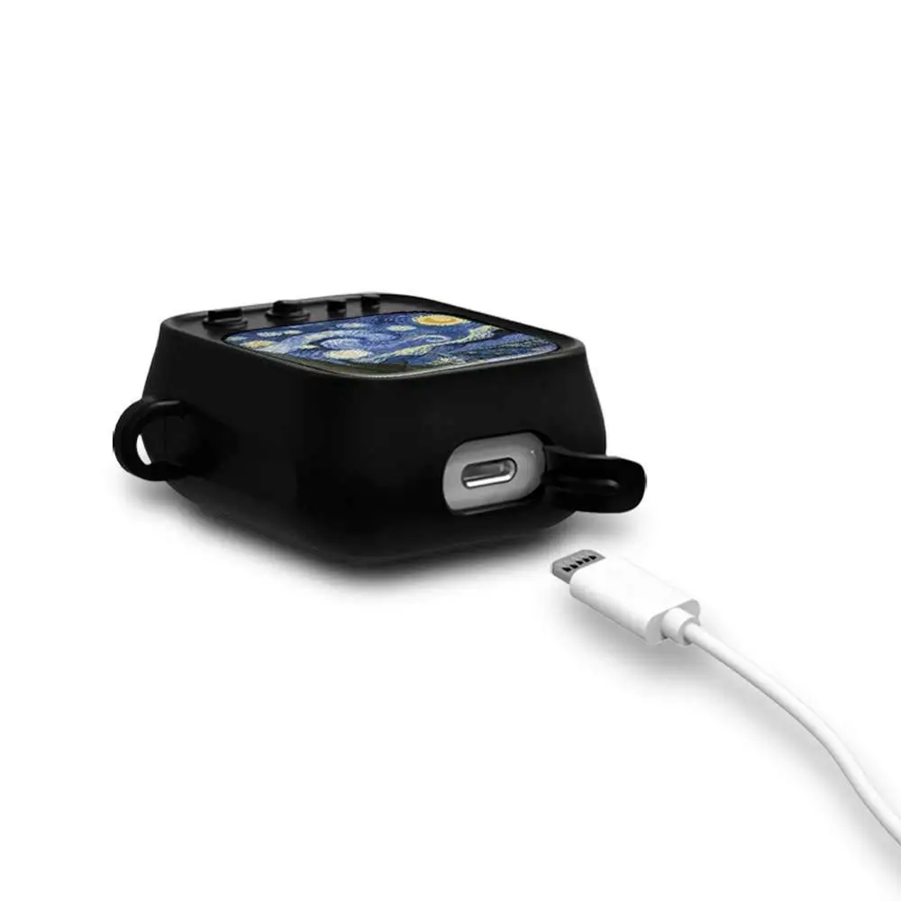 LIZIMANDU Bluetooth беспроводной Чехол для наушников Защитный чехол для Airpods аксессуары для Apple Airpods зарядная коробка